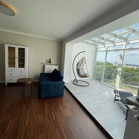 Better Rentral: Kobielska 6 With Free Parking And Park View Terrace Apartment Warsaw